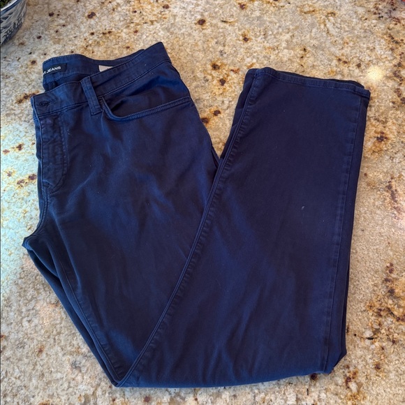 Mavi Zach Pants Mens 36x34 navy Blue Straight Leg Stretch Chino Style - Picture 5 of 9